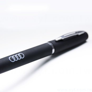 廣告筆-霧面半金屬防滑筆管禮品-單色中性筆-採購批發製作贈品筆_5