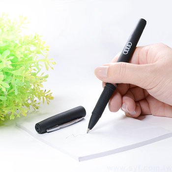 廣告筆-霧面半金屬防滑筆管禮品-單色中性筆-採購批發製作贈品筆_11