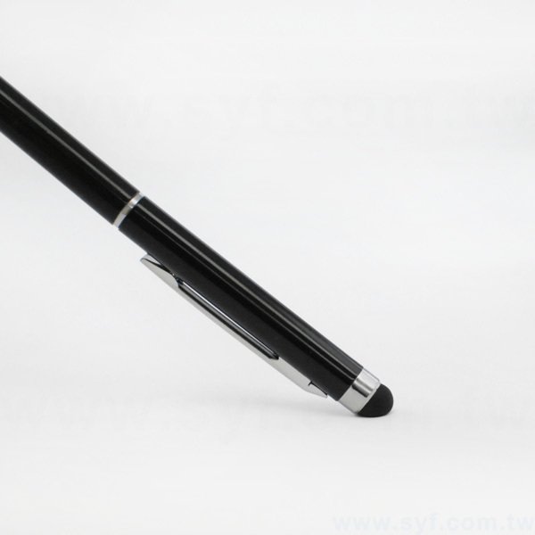 觸控筆-電容禮品多功能單色廣告筆-半金屬手機觸控原子筆-採購訂製贈品筆_3