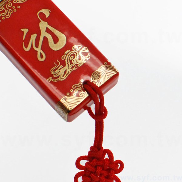 隨身碟-中國風印刷青花瓷USB-金紅陶瓷隨身碟-兩種訂購推薦顏色可選-採購訂製股東會贈品_6