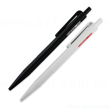 廣告筆-造型防滑筆管禮品-單色原子筆-二款筆桿可選-採購訂製贈品筆_4