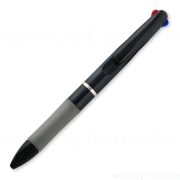 多色廣告筆-三色筆芯防滑筆管=二款筆桿可選_4
