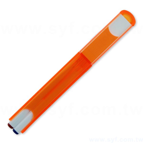 多功能廣告筆-便條紙禮品-兩色筆芯原子筆-五款筆桿可選-採購客製印刷贈品筆_1