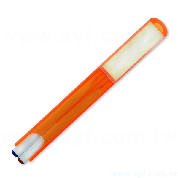多功能廣告筆-便條紙禮品-兩色筆芯原子筆-五款筆桿可選-採購客製印刷贈品筆_2