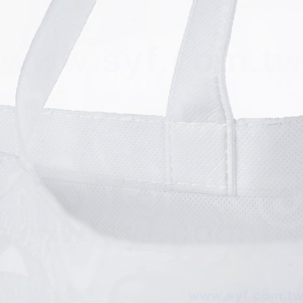 不織布環保購物袋-厚度100G-尺寸W55xH50xD9cm-雙面雙色印刷_2