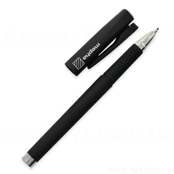 廣告筆-筆蓋夾霧面筆管環保禮品-單色中性筆-採購訂定客製贈品筆_3