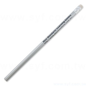 鉛筆-烤漆筆桿印刷原木環保禮品-橡皮擦頭廣告筆-工廠客製化印刷贈品筆_2