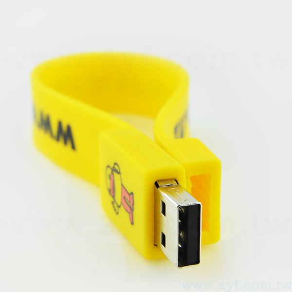 隨身碟-環保USB禮贈品-手環造型PVC隨身碟-客製隨身碟容量-採購訂製印刷推薦禮品_3