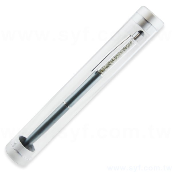水晶電容觸控筆-金屬廣告禮品筆-多功能觸控廣告原子筆-三款式可選-採購批發贈品筆_2