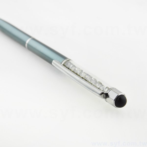 水晶電容觸控筆-金屬廣告禮品筆-多功能觸控廣告原子筆-三款式可選-採購批發贈品筆_4
