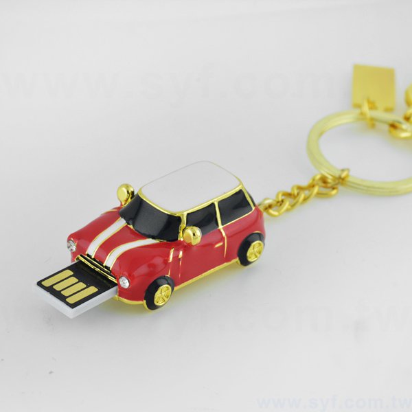 隨身碟-造型文具禮贈品-汽車金屬USB隨身碟-客製隨身碟容量-採購訂製印刷禮品_1