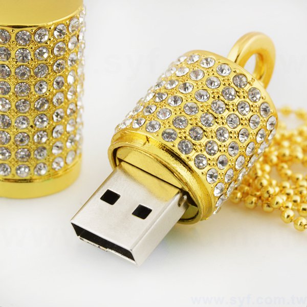 隨身碟-鑽石禮贈品USB-珠寶金屬隨身碟-客製隨身碟容量-採購推薦股東會紀念品_4
