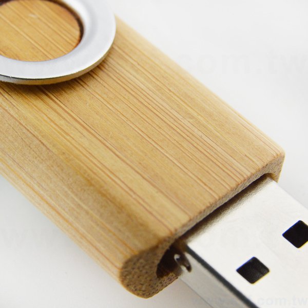 環保隨身碟-原木禮贈品USB-木製金屬旋轉隨身碟-客製隨身碟容量-採購訂製印刷推薦禮品_1