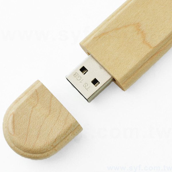 環保隨身碟-原木禮贈品USB-帽蓋木質隨身碟-客製隨身碟容量-工廠客製化印刷推薦禮品_6