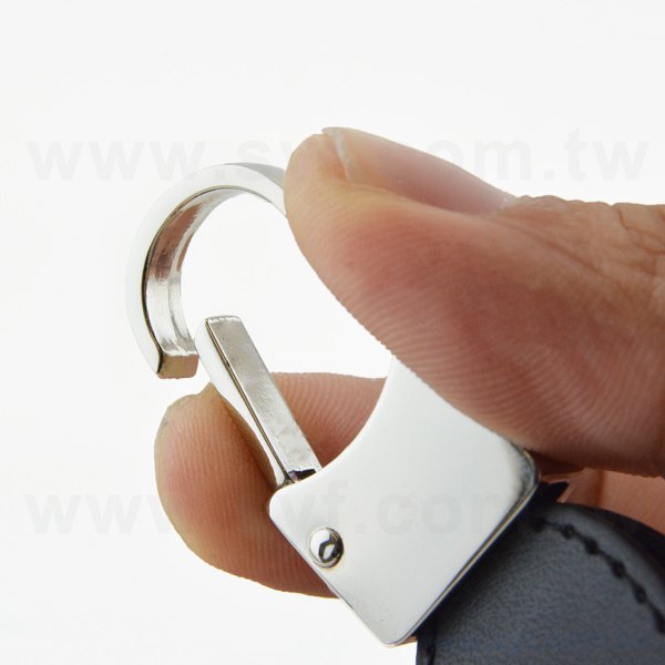 皮製隨身碟-鑰匙圈禮贈品USB-金屬環皮革材質隨身碟-客製隨身碟容量-採購訂製印刷推薦禮品_3