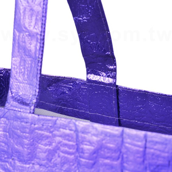 雷射膜立體不織布袋-單色網版印刷-環保不織布材質_3