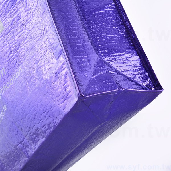 雷射膜立體不織布袋-單色網版印刷-環保不織布材質_5
