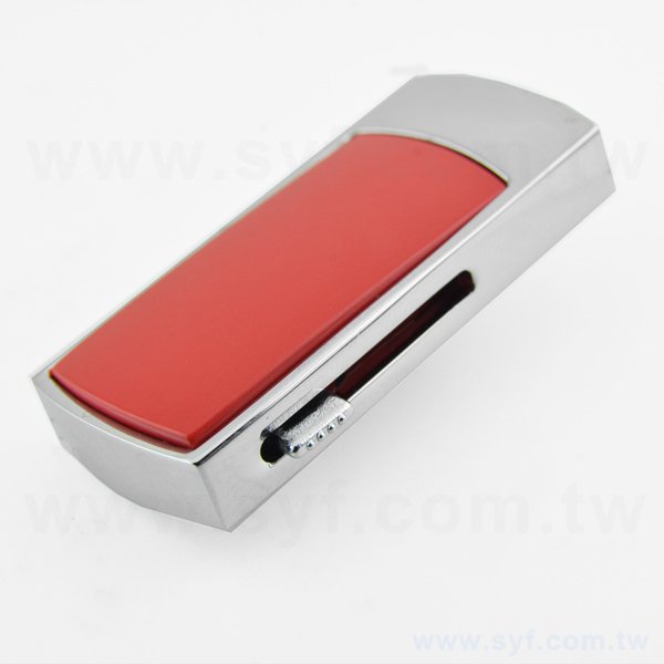 隨身碟-商務禮贈品-伸縮金屬USB隨身碟-客製隨身碟容量-工廠客製化印刷禮品_1