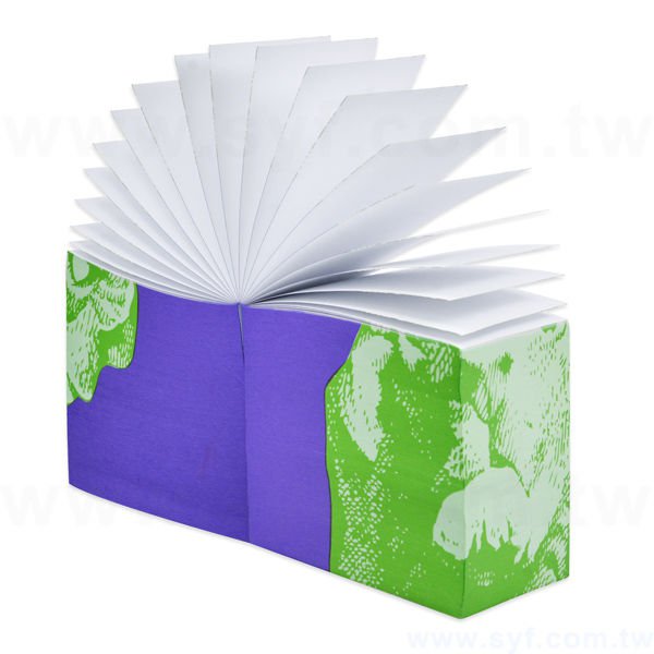 方型紙磚-5x7x13cm四面彩色印刷-內頁無印刷便條紙_0