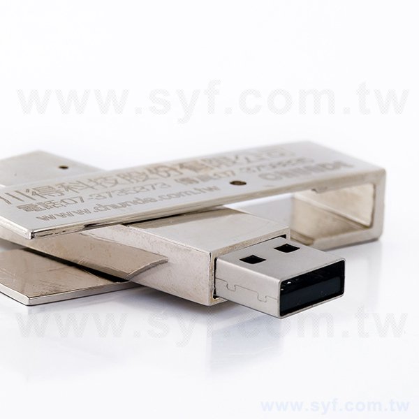 隨身碟-商務禮贈品-旋轉質感金屬USB隨身碟-客製隨身碟容量-採購訂製印刷禮品_2