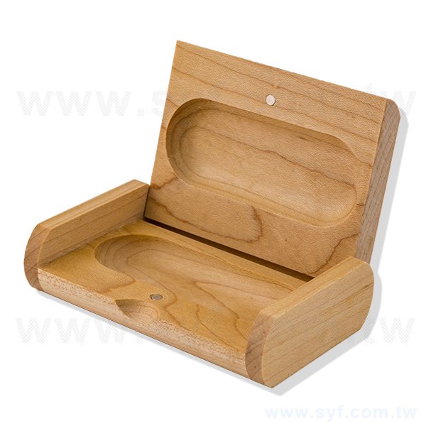 原木質感掀蓋式木盒-隨身碟包裝盒-可烙印企業LOGO_1