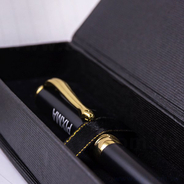 精美磁吸式質感禮品筆盒-精品包裝盒內附筆繩-可客製化加印LOGO_3