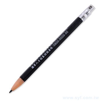 自動鉛筆-環保禮品六角軸廣告筆-採購客製印刷贈品筆_0