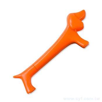 臘腸狗造型廣告筆-動物筆管禮品-單色原子筆-採購客製印刷贈品筆_0