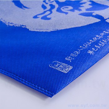 不織布沖孔環保袋-厚度80G-尺寸W23xH30cm-單面單色可客製化印刷_4