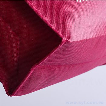 不織布手提袋-厚度80G-尺寸W32xH40xD10cm-單面單色可客製化印刷_4