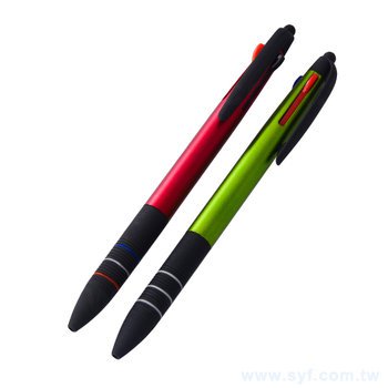 觸控筆-商務電容禮品多功能廣告三色筆-兩用觸控廣告原子筆_6