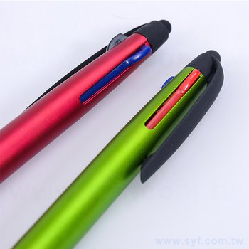 觸控筆-商務電容禮品多功能廣告三色筆-兩用觸控廣告原子筆_9