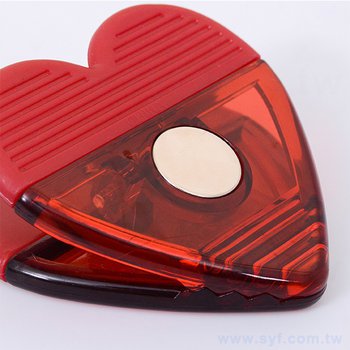 心型強力磁鐵夾-學校企業禮贈品客製化磁鐵設計_5