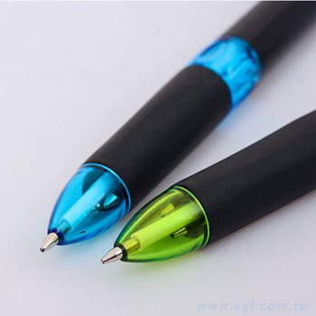 多色廣告筆-三色筆芯防滑筆管-多款筆桿搭配_2