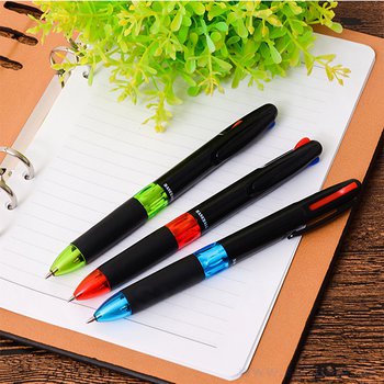多色廣告筆-三色筆芯防滑筆管-多款筆桿搭配_8