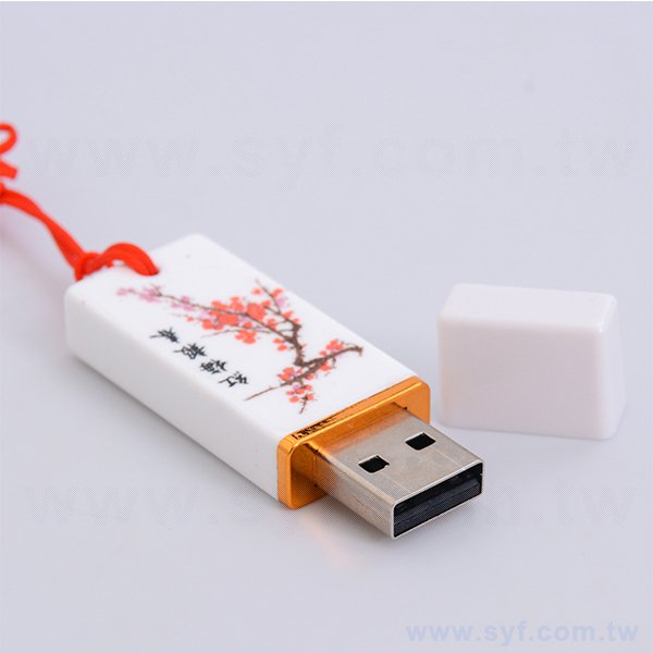 隨身碟-中國風印刷青花瓷USB_3