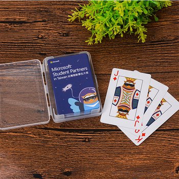 寫真撲克牌PP塑膠盒撲克牌-彩色印刷-可客製化撲克牌印刷_5