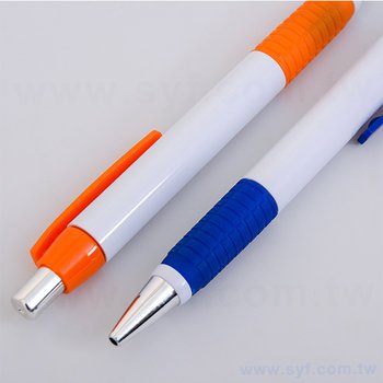 廣告筆-按壓式白管亮彩廣告筆-單色原子筆-採購訂製贈品筆_3