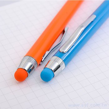 觸控筆-旋轉式觸控亮彩廣告筆-採購批發贈品筆-可客製化加印LOGO_3