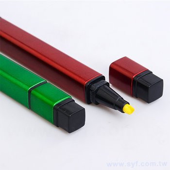 多功能廣告筆-二合一雙頭多功能-採購批發製作贈品筆_2