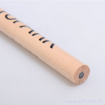 鉛筆-原木環保禮品-短筆桿印刷兩邊切頭廣告筆-採購批發製作贈品筆_8