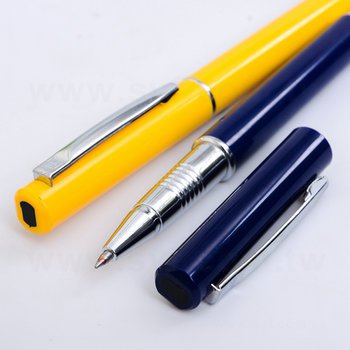 廣告筆-仿鋼筆金屬禮品-開蓋原子筆-多色款筆桿可選_5