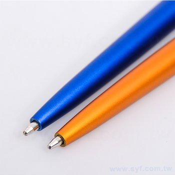 觸控筆-旋轉式觸控兩用原子筆-半金屬單色原子筆-多色可選贈品筆_1