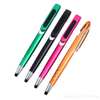 觸控筆-按壓式擦拭功能觸控筆-採購批發贈品筆-可客製化加印LOGO_0