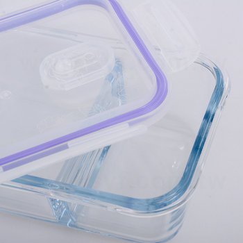 長型分隔保鮮盒-耐熱玻璃保鮮盒-可客製化印刷logo_2