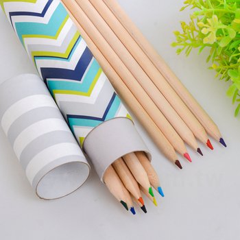 12色長彩色鉛筆-紙圓筒廣告印刷禮品-環保廣告筆-客製印刷贈品筆_13
