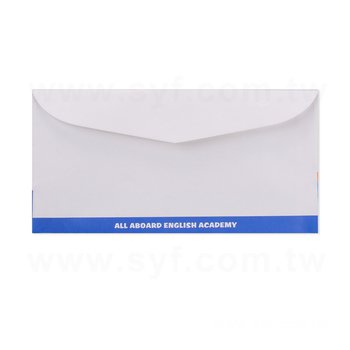 12K西式彩色信封w231xh115mm客製化信封製作-多款材質可選-橫式信封印刷/可開窗_2