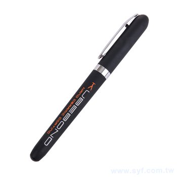 廣告筆-霧面半金屬鋼珠筆-單色原子筆-採購訂製贈品筆_0