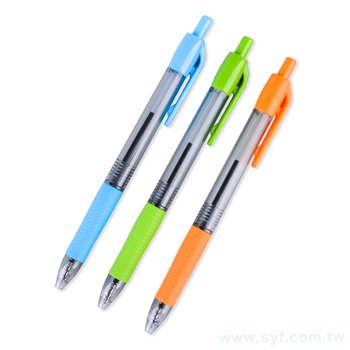 廣告筆-防滑彩色半透筆管禮品-四款筆桿可選禮品-採購訂製贈品筆_1