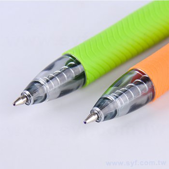 廣告筆-防滑彩色半透筆管禮品-四款筆桿可選禮品-採購訂製贈品筆_2